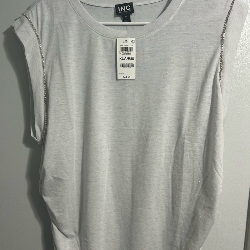 INC International Concepts Women's Grey Top